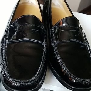 Cole Haan patent leather loafers